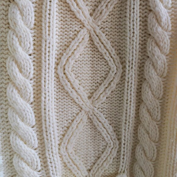 Vintage Fisherman Cardigan Sweater - Picture 11 of 11